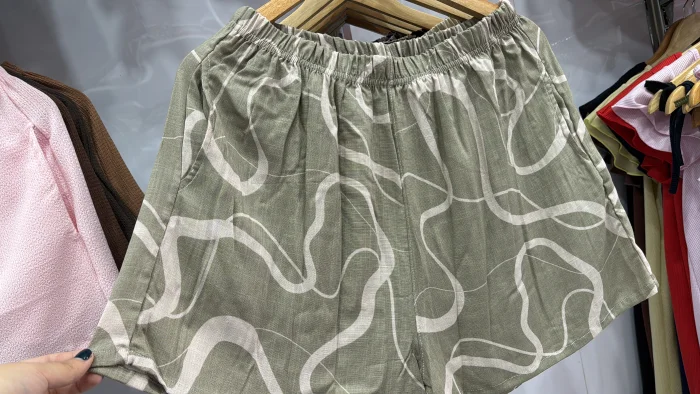 Short Talles Especiales de Lino
