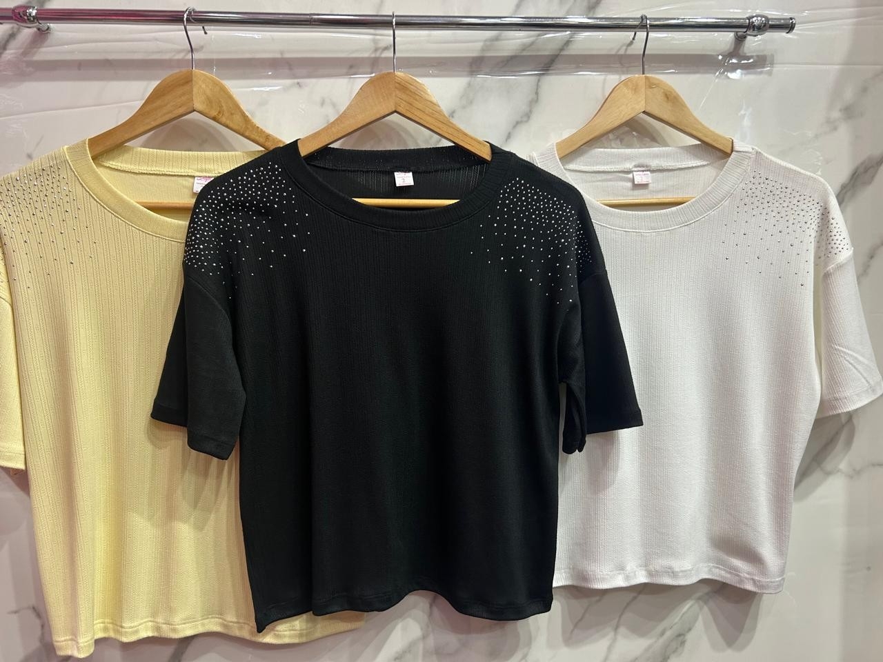 Remera Mng Mariposa ((jersey Cárter Brillo)) - Imagen 3