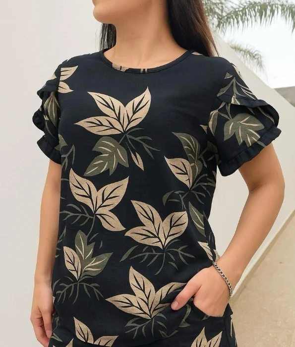 Blusa Volado