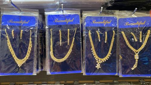 Set Collar y Aros Strass Fiesta - Miniatura 3