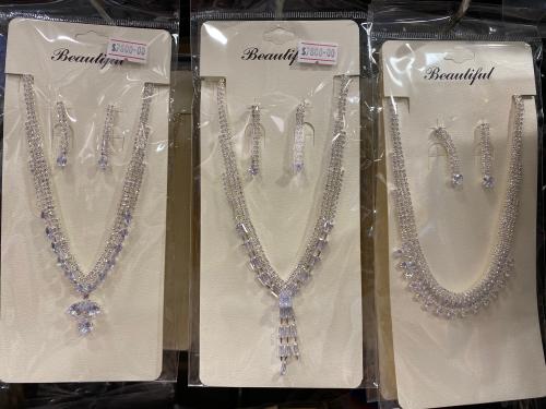 Set Collar y Aros Strass Fiesta - Miniatura 4
