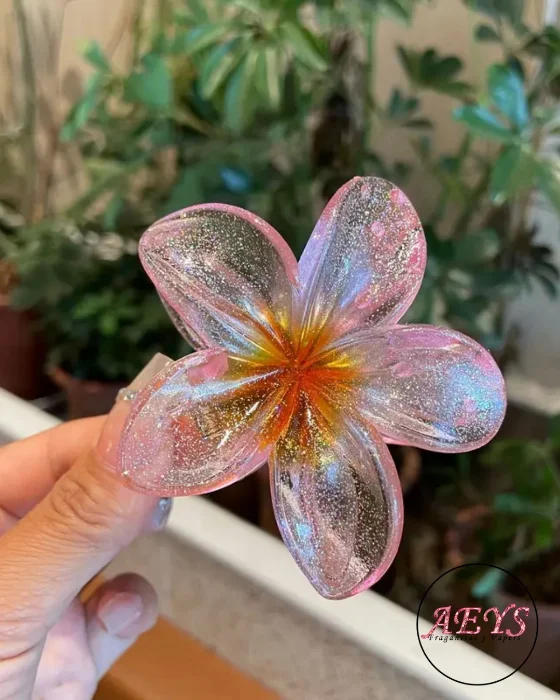 Broches Hawaiana Glitter