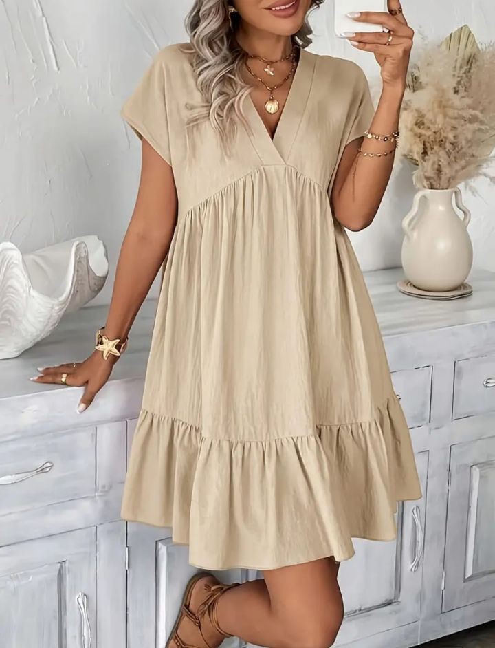 Vestidos Bella Escote V - Imagen 6