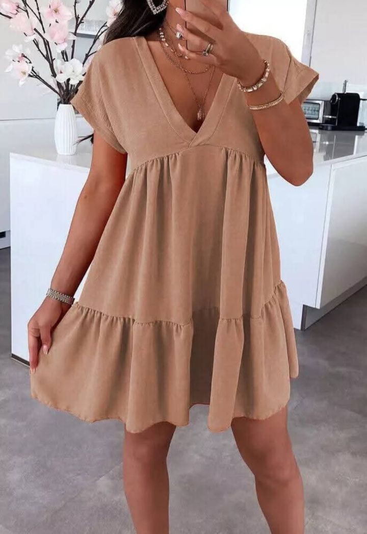 Vestidos Bella Escote V - Imagen 8