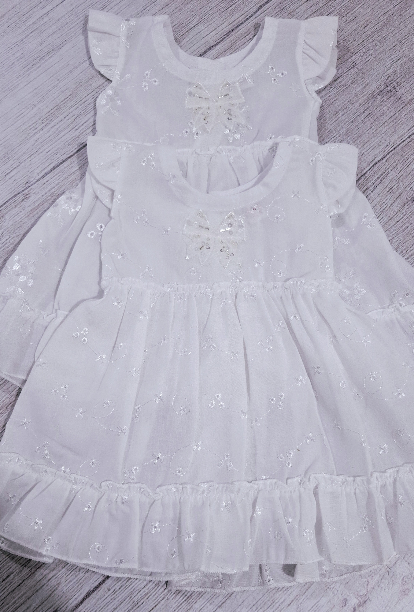 Vestido Brodery Blanco - Imagen 2