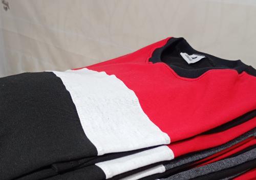 Remeras Combinadas Algodón
