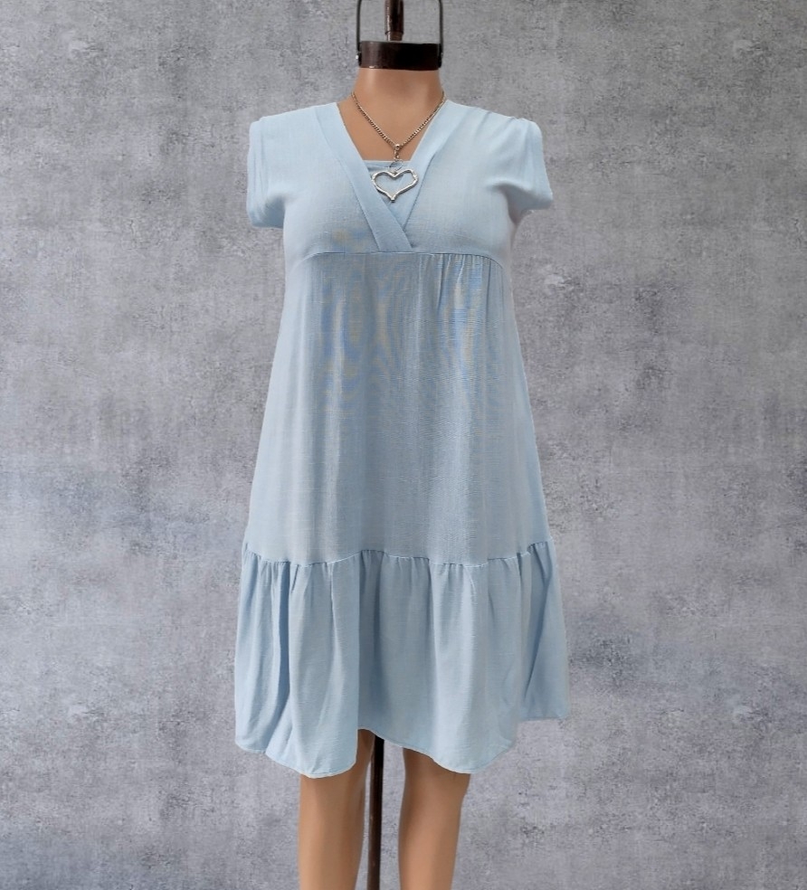 Vestido Lino Premium Talle Especial - Imagen 2