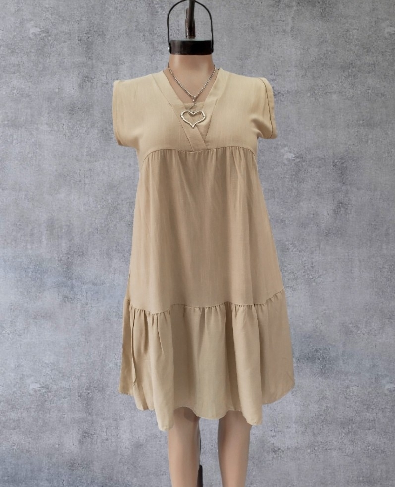 Vestido Lino Premium Talle Especial - Imagen 3