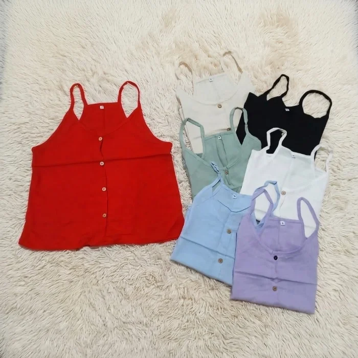 Musculosa de Lino