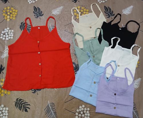 Musculosa de Lino