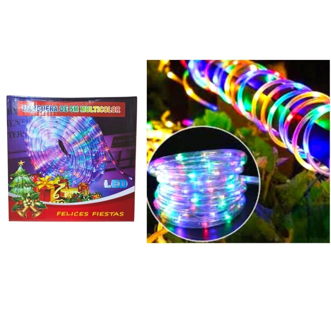 Manguera Led Blanca/multicolor 5mts (pol-11)(pol-10) - Imagen 2