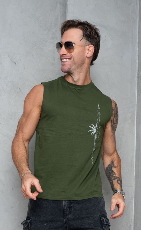 Musculosas Manga Americana - Imagen 5