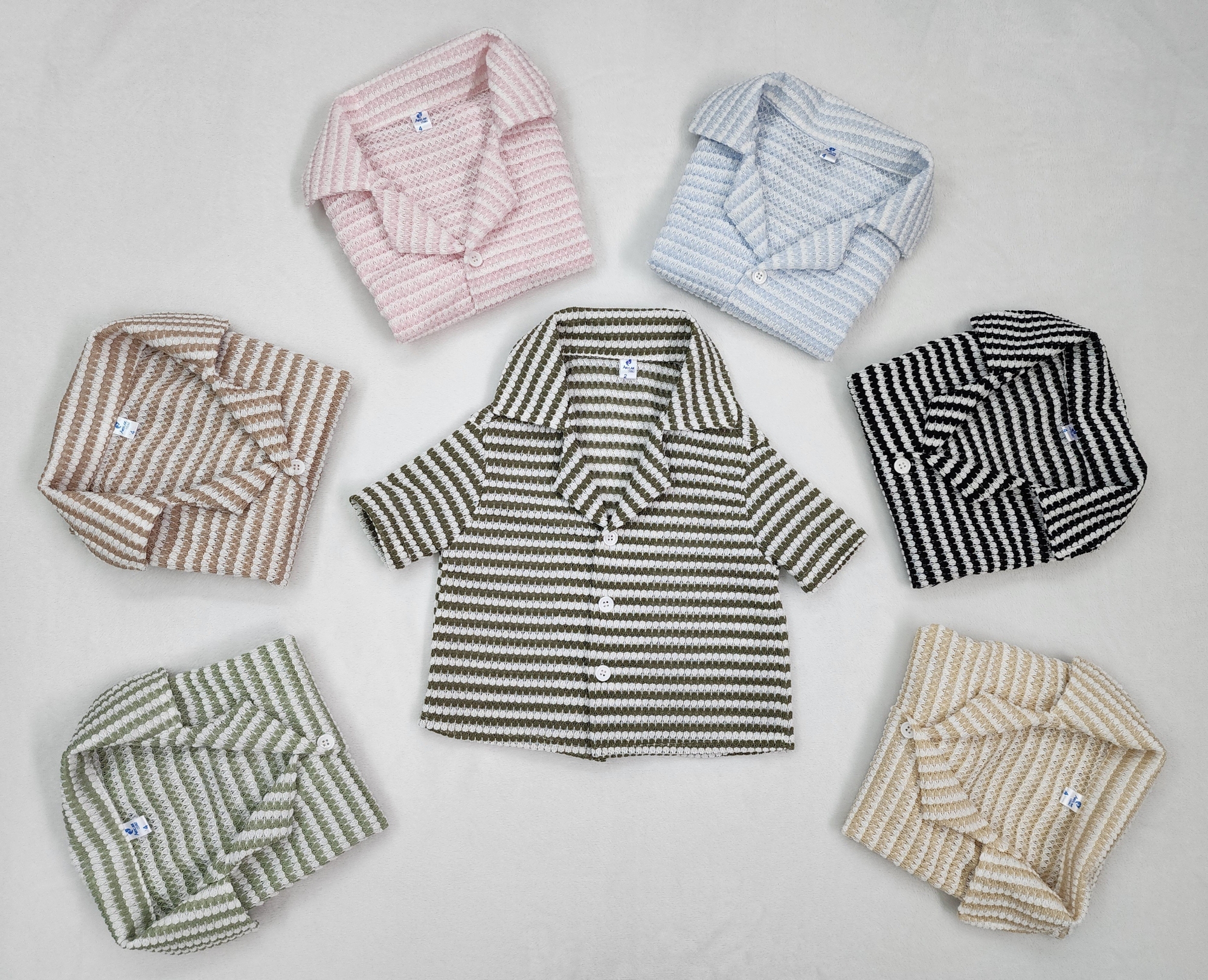 Camisas Oversize Crochet de Bebé - Imagen 6