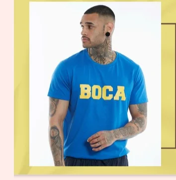 Remera Boca Juniors Oficial