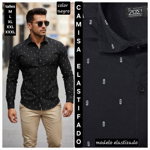 Camisa  Elastizada   Estampada - Miniatura 8