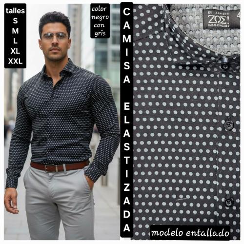 Camisa  Elastizada   Estampada - Miniatura 4