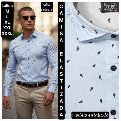 Camisa  Elastizada   Estampada