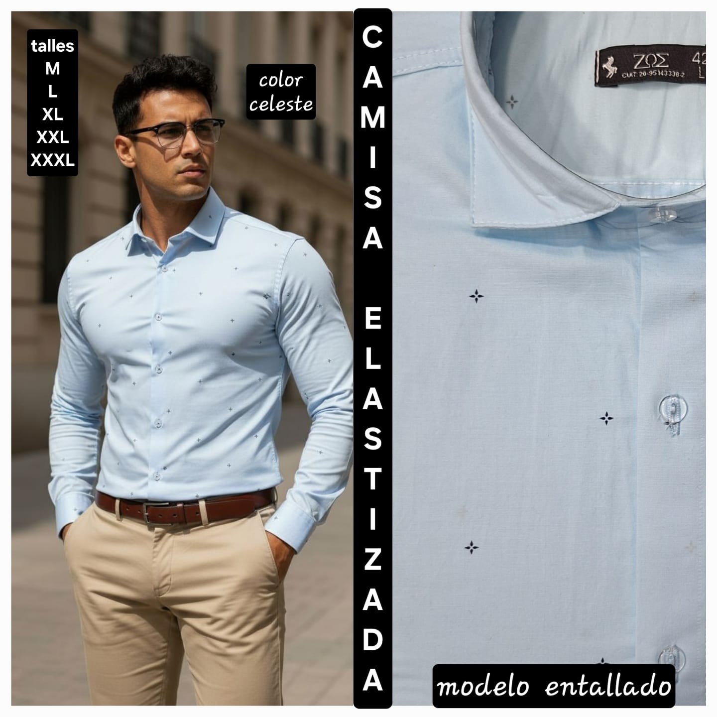 Camisa  Elastizada   Estampada - Imagen 8