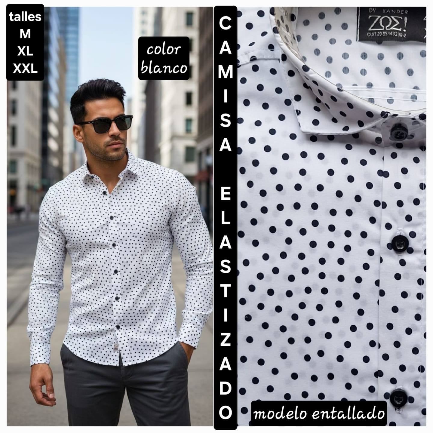 Camisa  Elastizada   Estampada - Imagen 9
