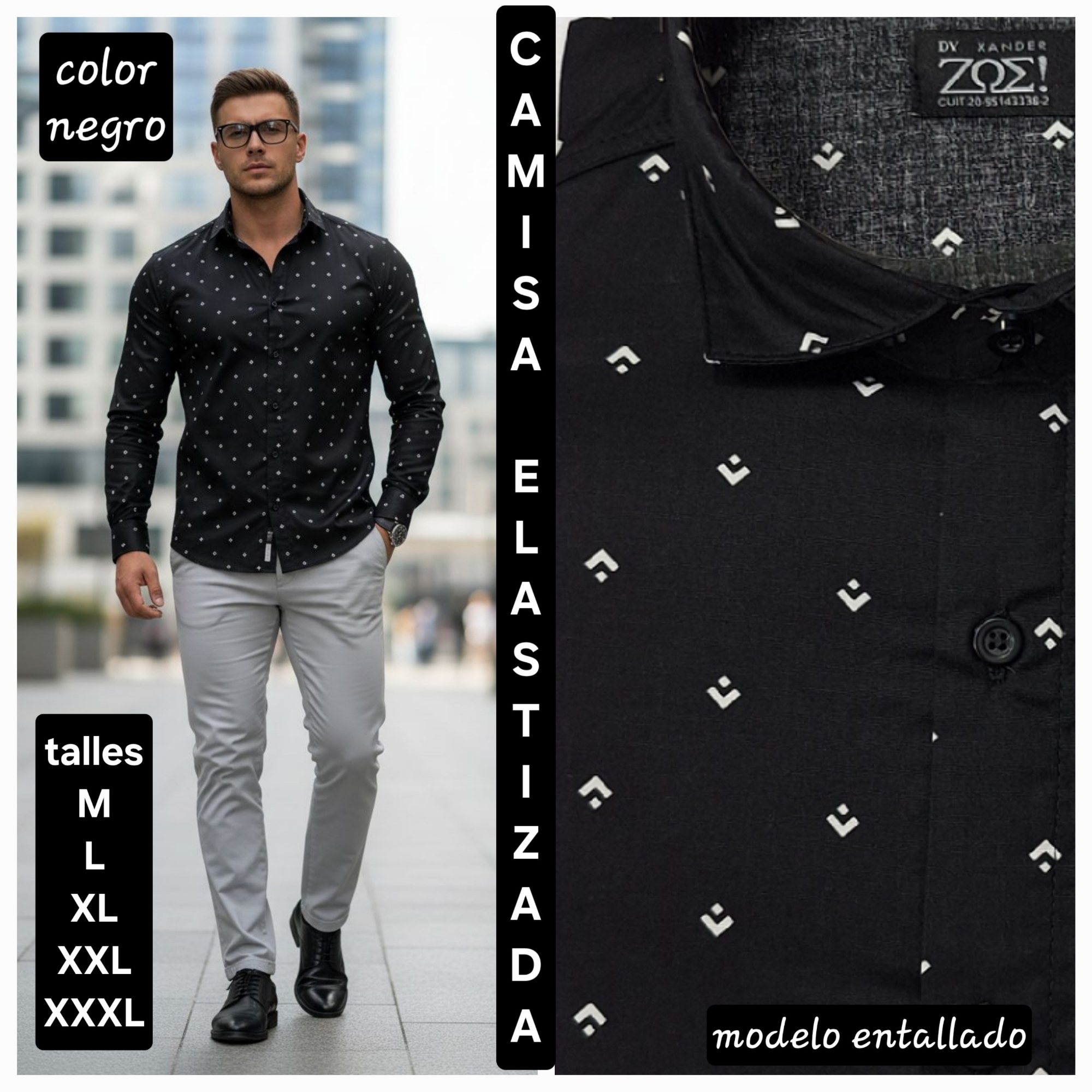 Camisa  Elastizada   Estampada - Imagen 7