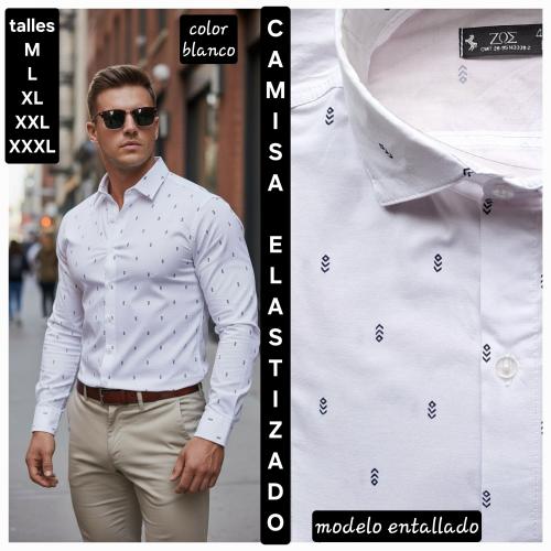 Camisa  Elastizada   Estampada
