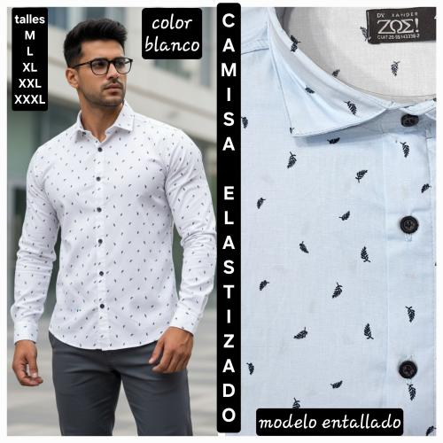 Camisa  Elastizada   Estampada - Miniatura 4