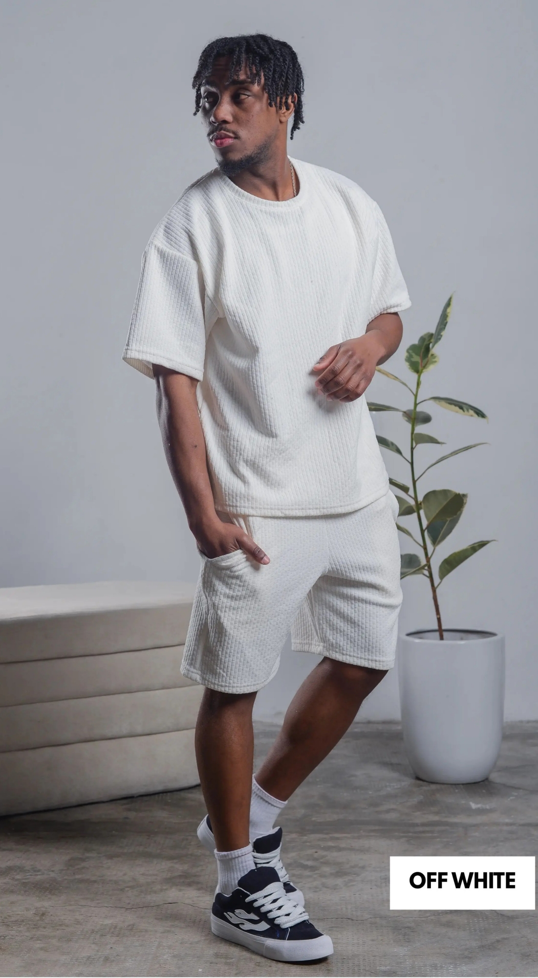 Conjunto Oversize de Tela Hawaii - Imagen 3