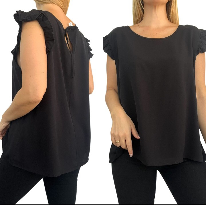 Musculosa Manga Volados - Imagen 2