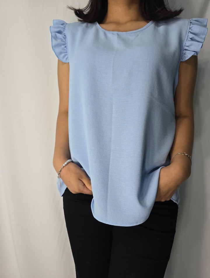 Musculosa Manga Volados - Imagen 7