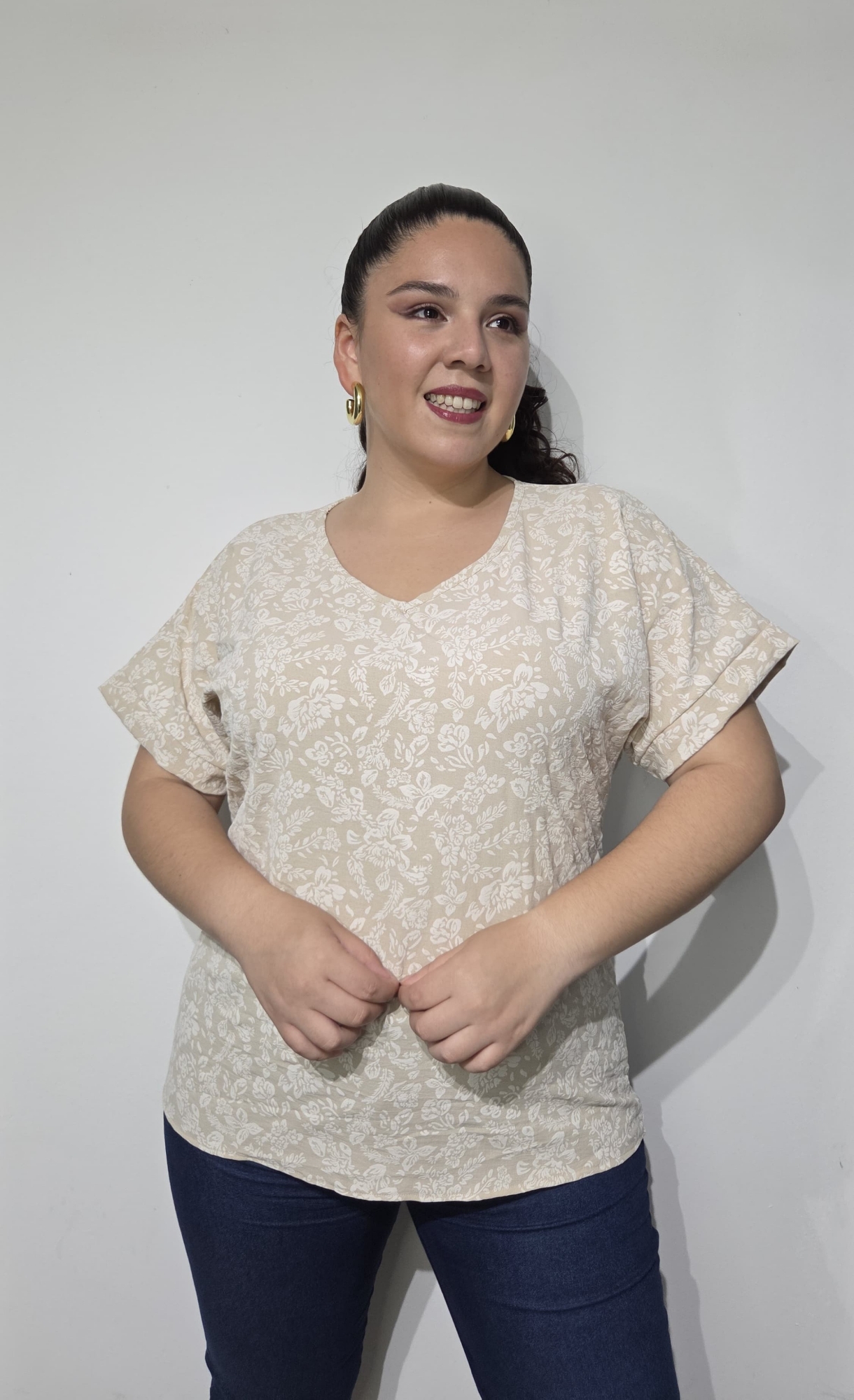 Blusa en Cey Estampado - Imagen 2