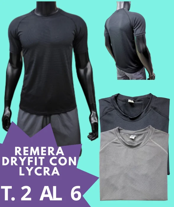 Remera Dryfit con Lycra