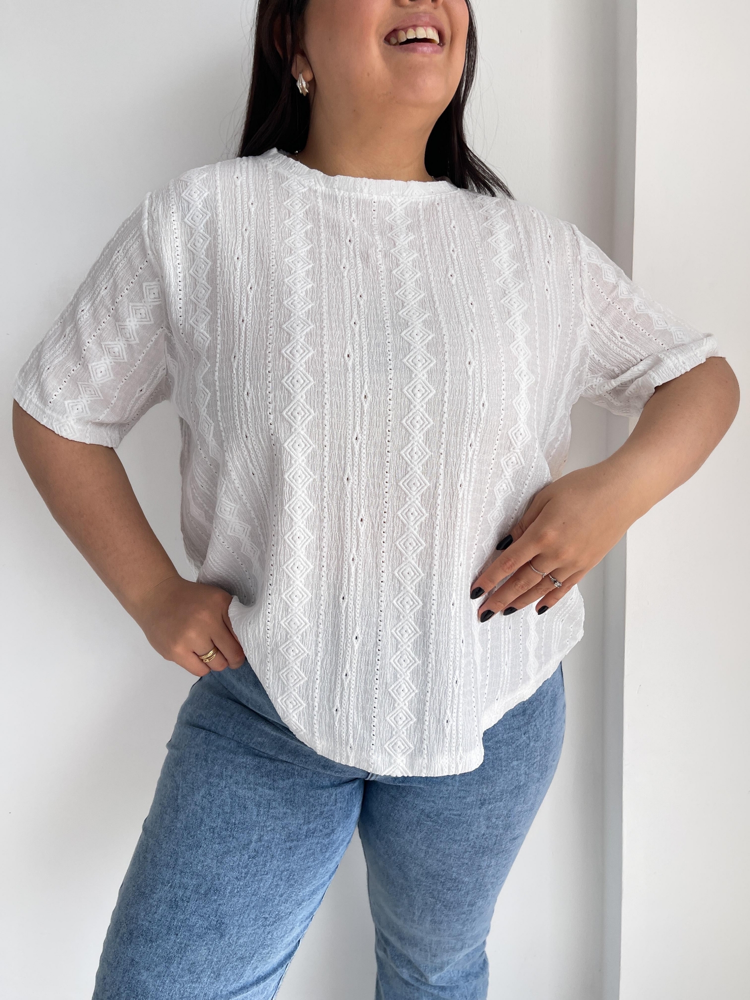 Remeras Blusas  Crochet Broderi - Imagen 3