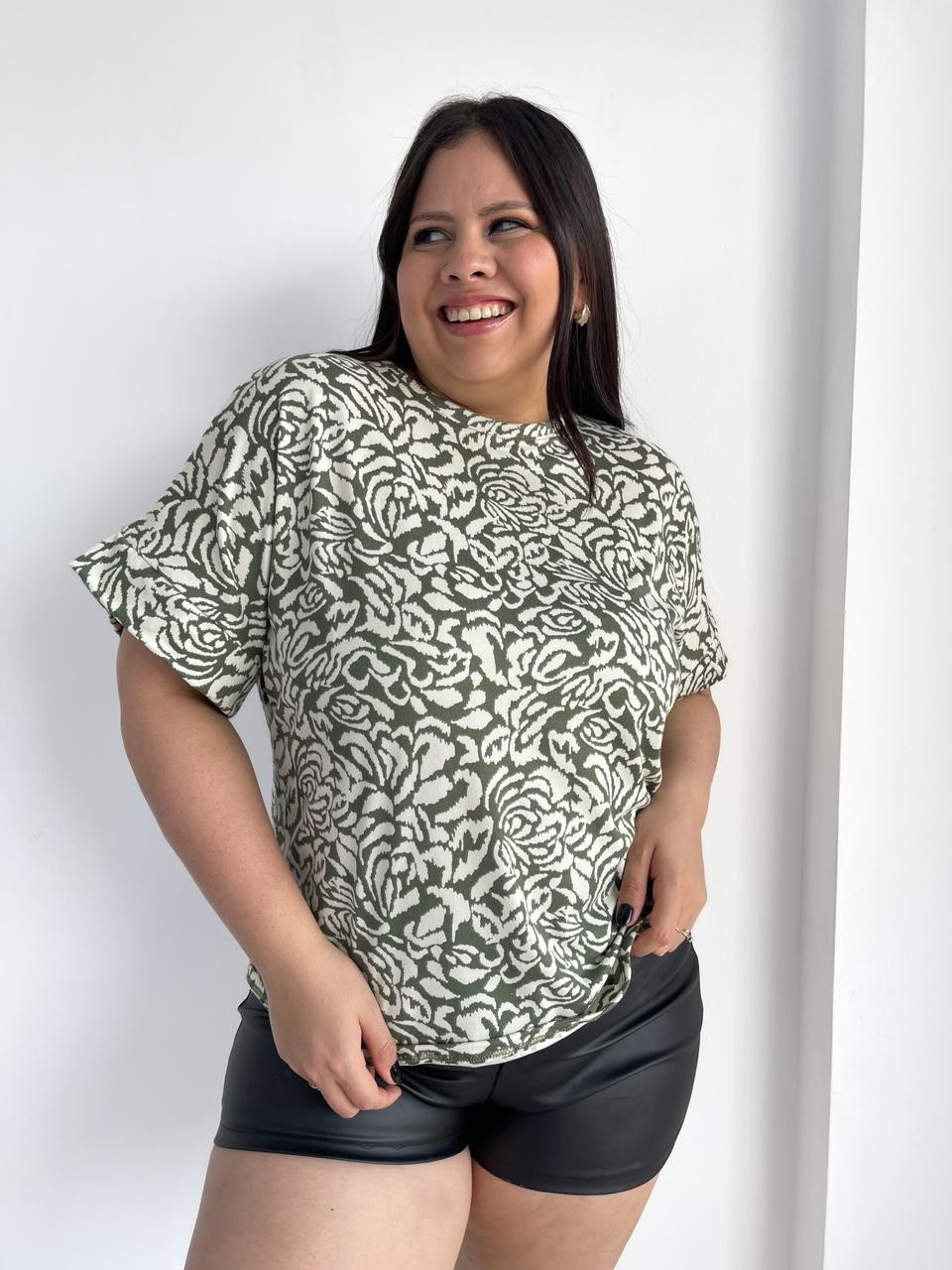 Remera Modal Viscosa  Estampada - Imagen 2