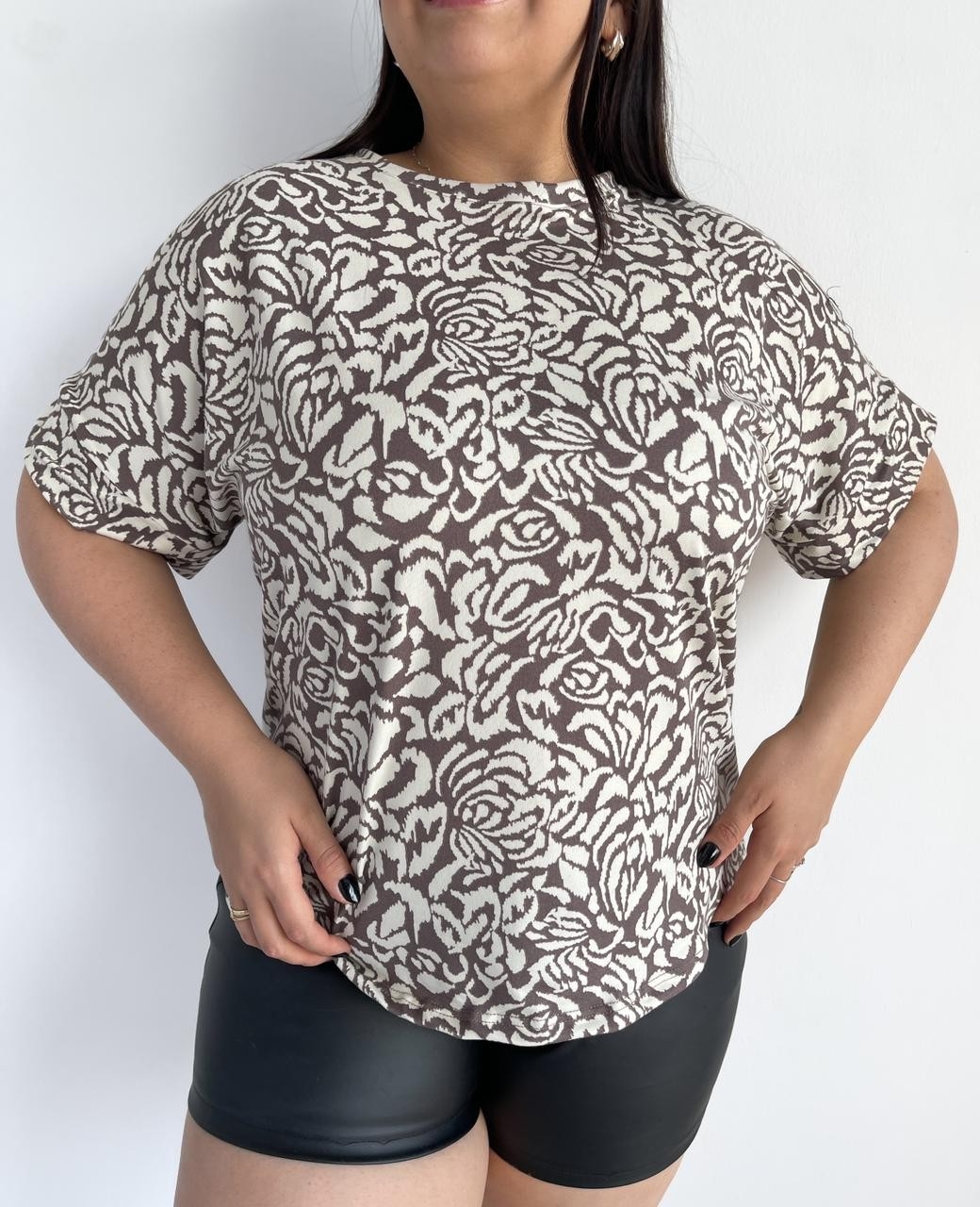 Remera Modal Viscosa  Estampada - Imagen 3