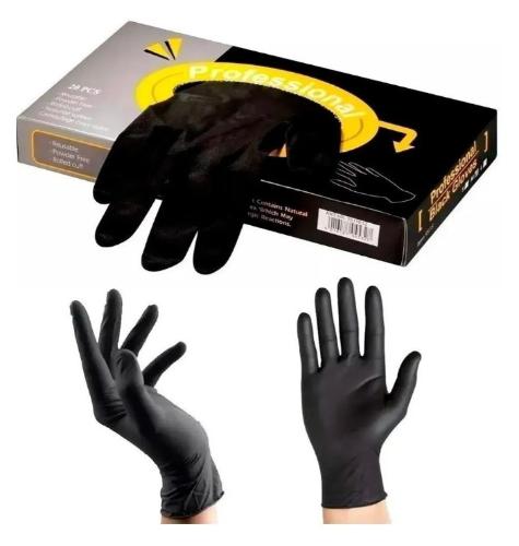 Guantes Re-utilizables Nitrilo  Reforzado 10 Pares  ( 20 Guantes) Importados - Miniatura 1