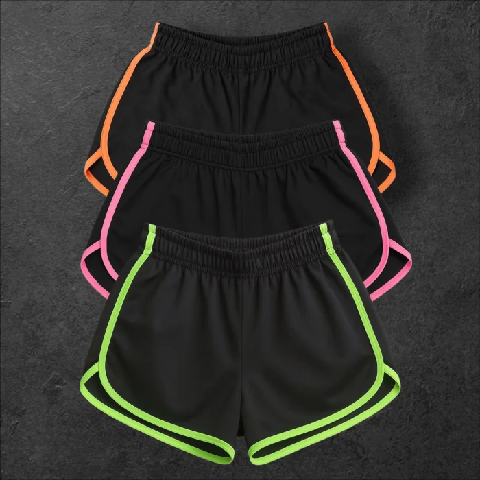 Short Curvo Combinado.