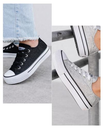 Zapatilla con Brillo