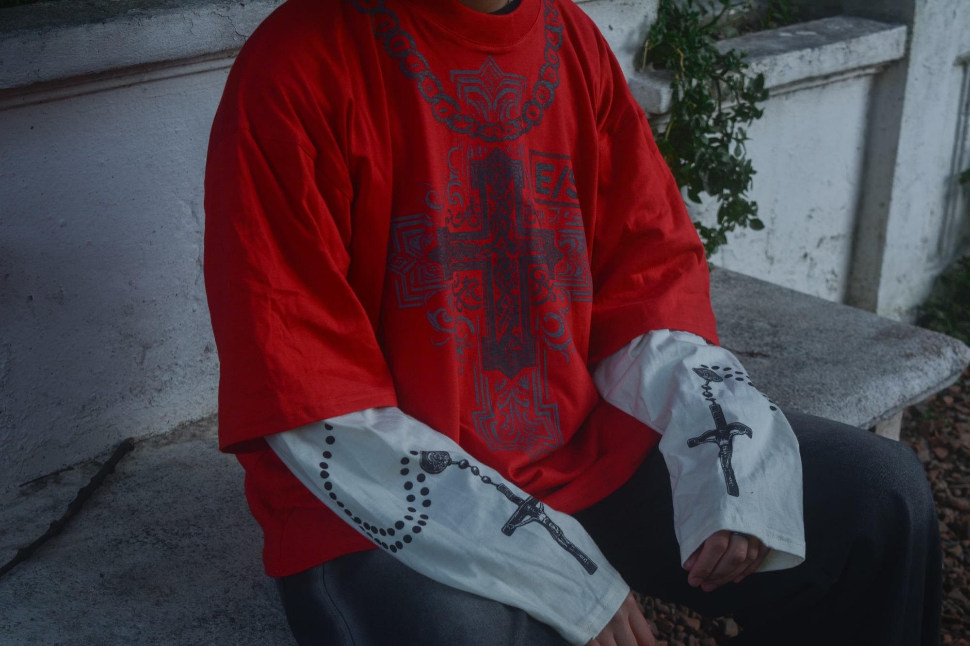 Camisetas Combinadas Algodón Peinado - Imagen 3