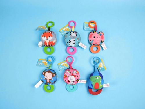 Sonajero Tela Colgante con Mordillo "woody Toys" Oferta