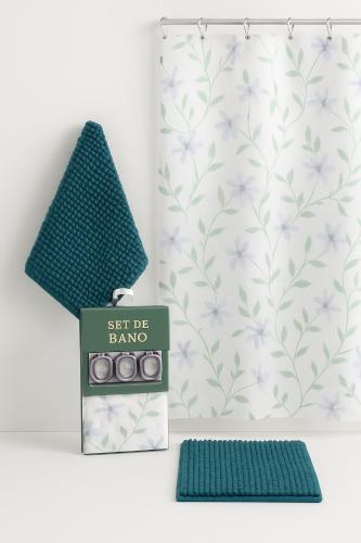 Set de Baño Ganchos-alfombra-cortina