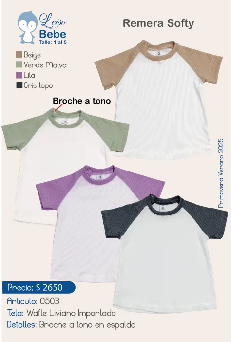 Remera Softy