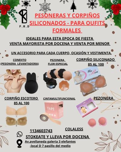 Pezoneras y Siliconados | Modelos Variados | Precios por Docena y Unidad Descripción - Miniatura 3