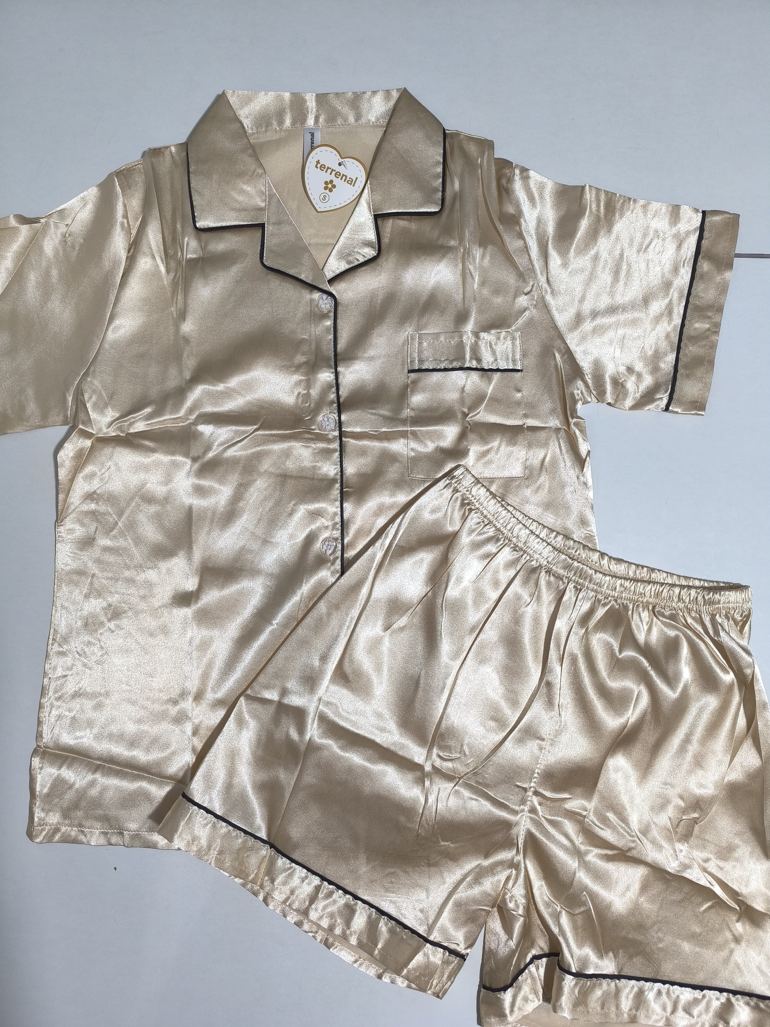 Pijamas 2:piezas de Satén - Imagen 2