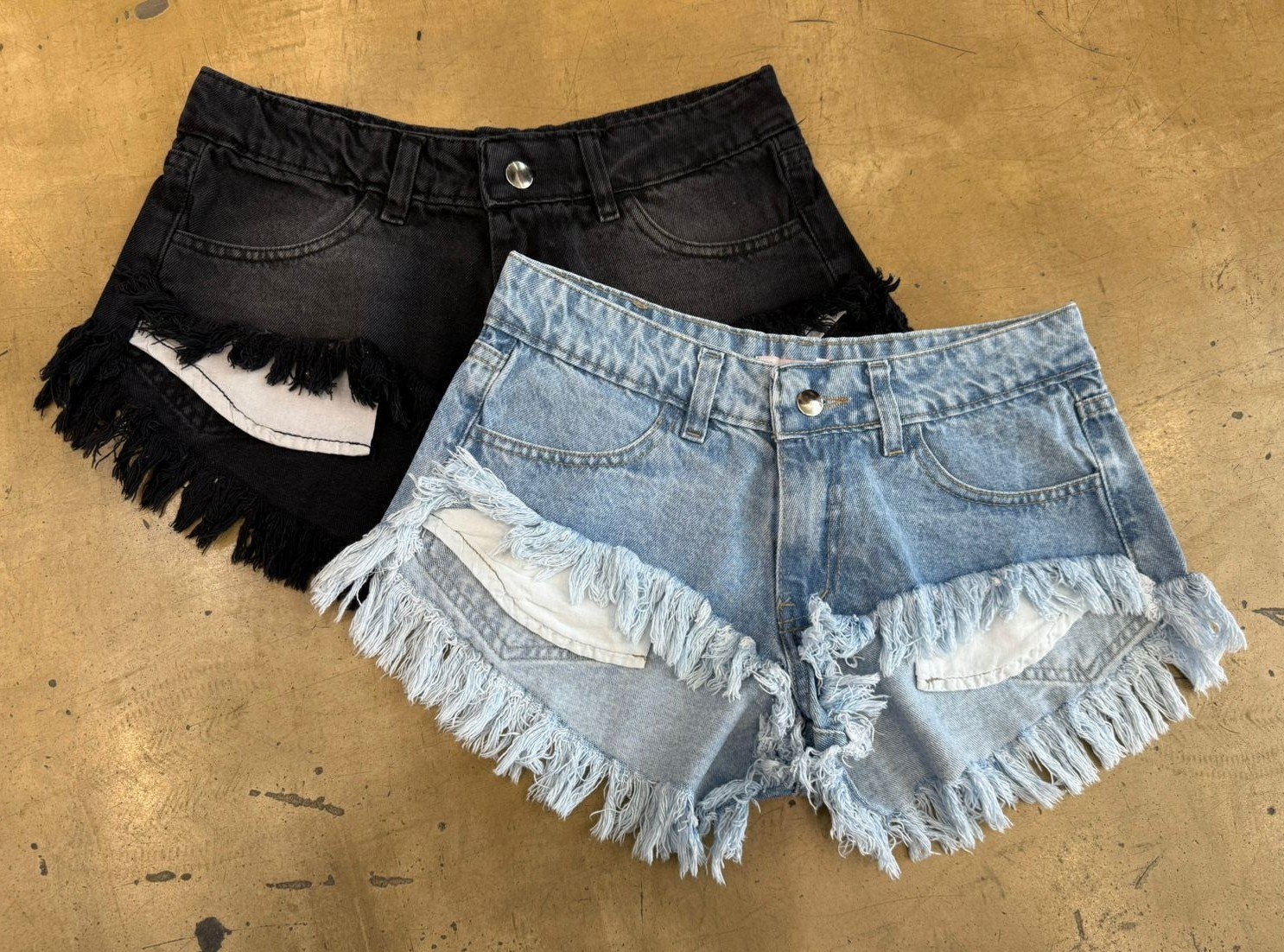 Short Tiro bajo Jean - Imagen 2