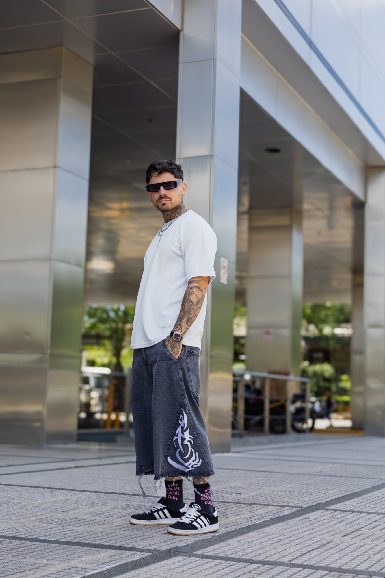 Bermudas Bagi (capri) de Hombre Art Legion - Imagen 5