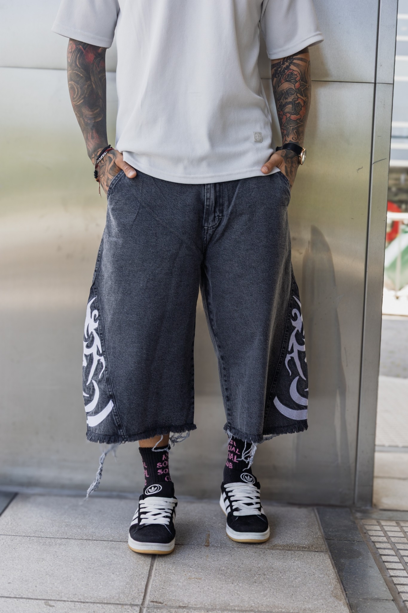 Bermudas Bagi (capri) de Hombre Art Legion - Imagen 9