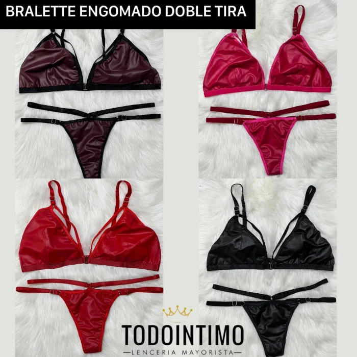 Conjunto Engomado Doble Tira