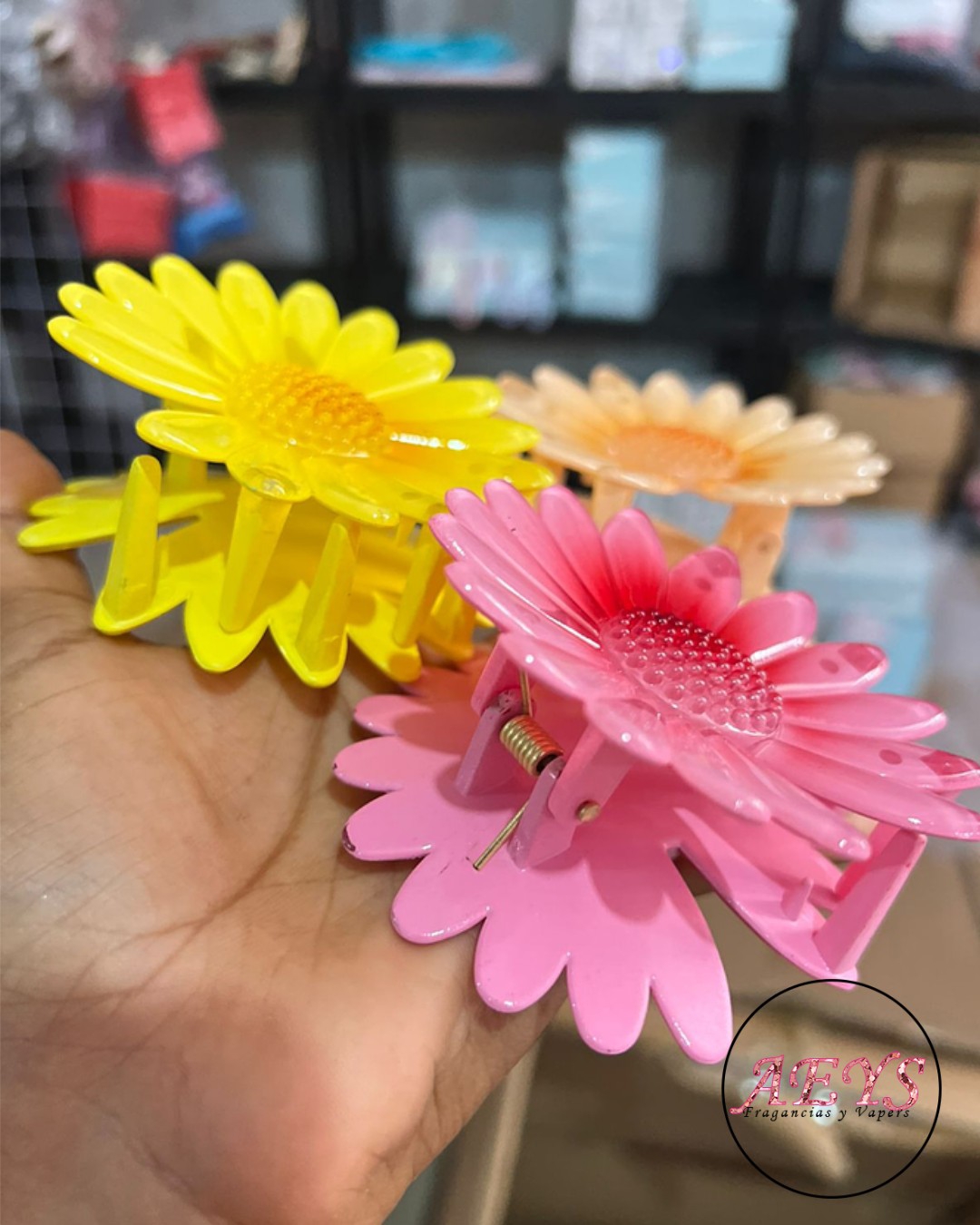 Broches Hawaiana Margarita - Imagen 4