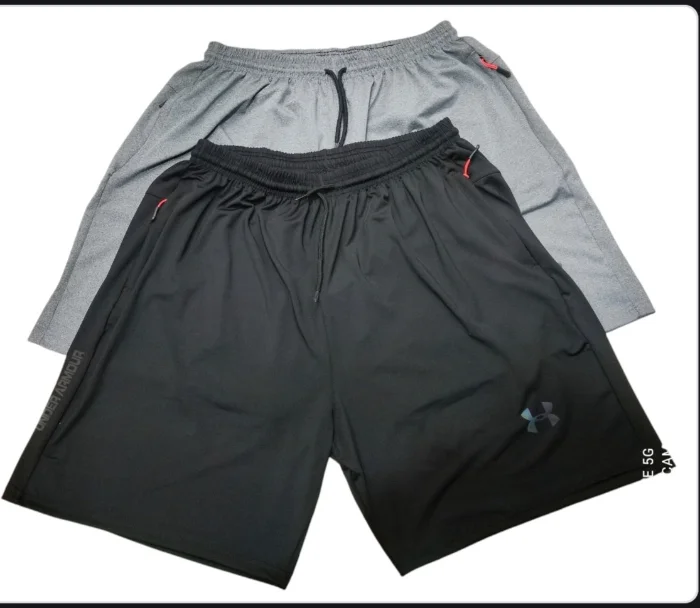Short Deportivo Lycra 40 Importado Talles Especiales Bolsillo con Cierre