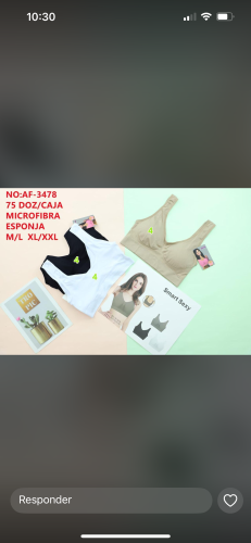 Tops Microfibra Tira Ancha